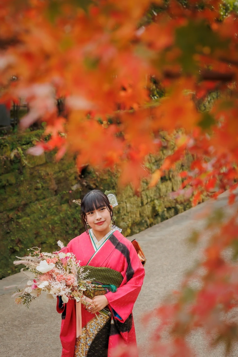 鎌倉 成人式撮影 S様