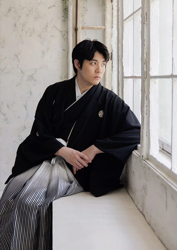持ち込みプラン（黒紋付き袴）