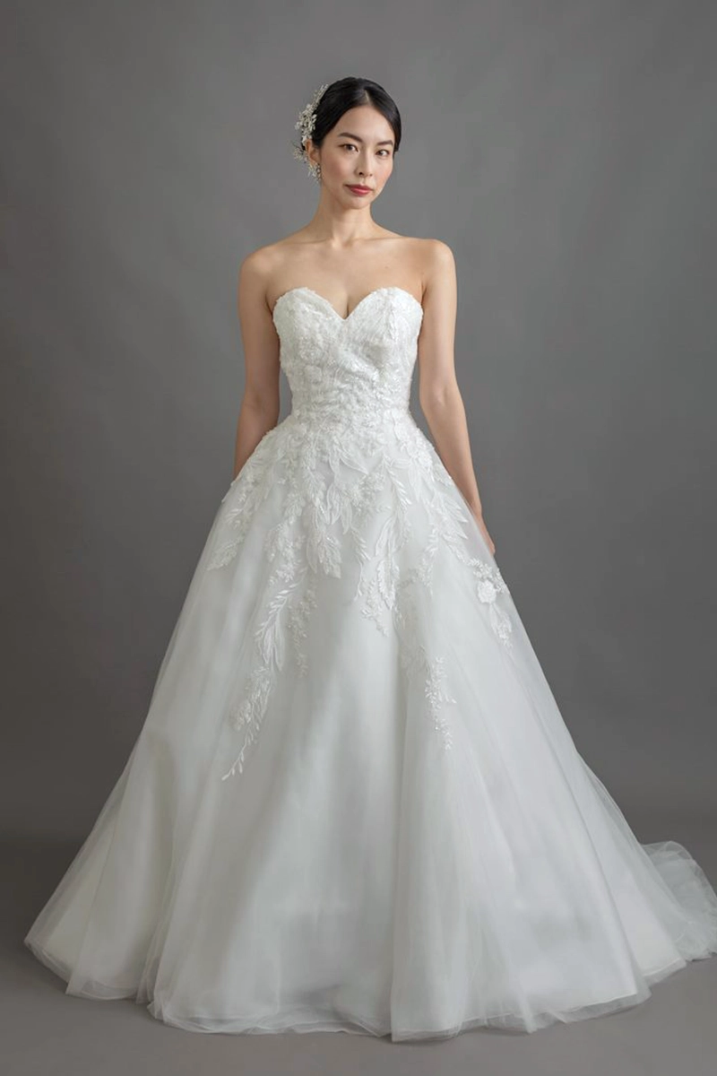 ビスチェスタイルのドレス