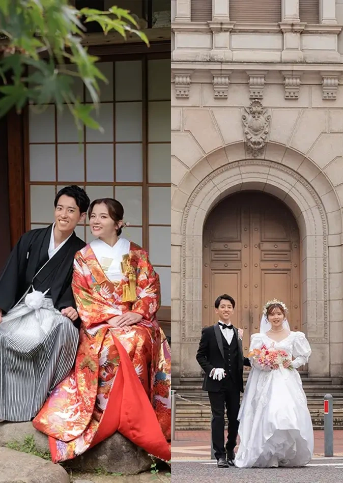 ２エリアプラン新発売記念（鎌倉和装1時間＋横浜洋装30分撮影）