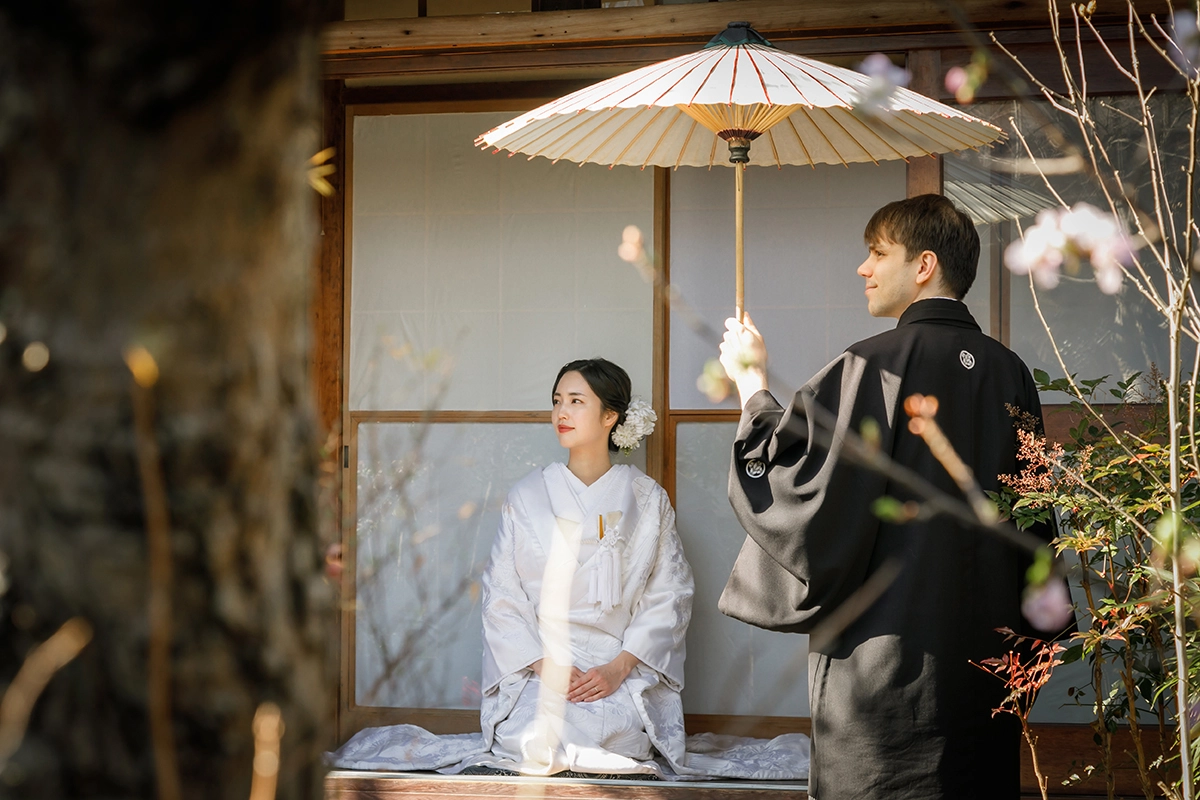 海蔵寺でのロケーションフォト