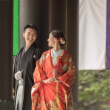 夏に撮影した和装前撮り 赤12