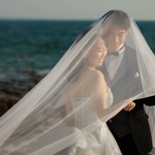 鎌倉・稲村ガ崎 2023.10.27 湘南屈指の景勝地・稲村ガ崎で、映画のワンシーンのような一枚を