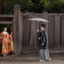 東京・旧安田楠雄邸 2023.09.29 歴史ある和邸宅「旧安田楠雄邸庭園」で残す、和装の特別な前撮り