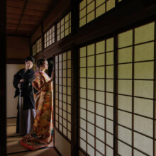 東京・旧安田楠雄邸 2023.06.08 旧安田楠雄邸庭園の和室で叶える、和装前撮りのしっとりとした一枚