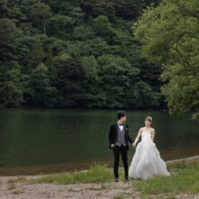 栃木・日光 2023.07.15 奥日光の湯ノ湖のほとりで撮るウェディングフォト