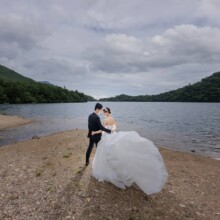 栃木・日光 2023.07.15 奥日光の湯ノ湖のほとりで撮るウェディングフォト