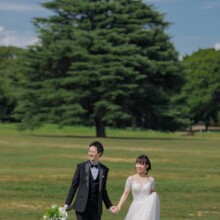 東京・昭和記念公園 2023.08.06 季節ごとに咲く花が彩る昭和記念公園での洋装フォトウェディング