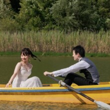 東京・昭和記念公園 2023.08.06 開放的な自然の中で残す、昭和記念公園での洋装前撮りフォト