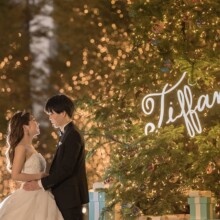 東京・東京駅/丸の内周辺 2022.12.09 丸の内の洗練された街並みを背景に、洋装で残すスタイリッシュな前撮り