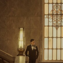 東京・東京国立博物館 2020.07.06 東京国立博物館の荘厳な雰囲気で洋装が引き立つ前撮り撮影