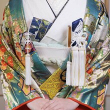 鶴紋‐青