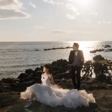 鎌倉・葉山海岸 2025.01.20 葉山海岸で過ごす時間をそのまま写し込む、ナチュラルなロケーションフォト